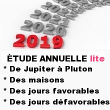 Etude annuelle, sur mesure pour vous, par Marc Cerbère